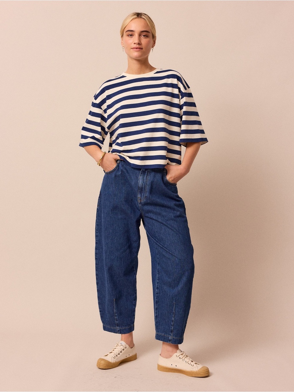 Beyond Nine Remi jeans in Mid blue